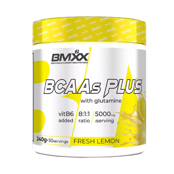 BMXX BCAAs Plus 8:1:1 + L-Glutamine 240 g