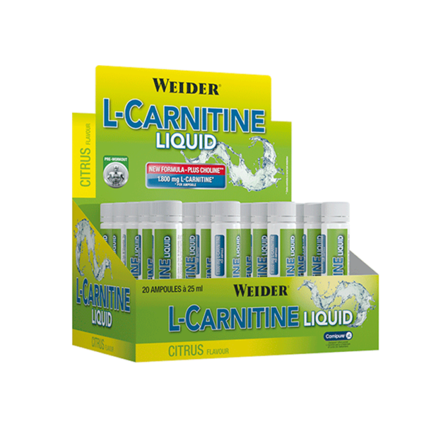 Weider L-Carnitine Liquid (20 x 25 ml)