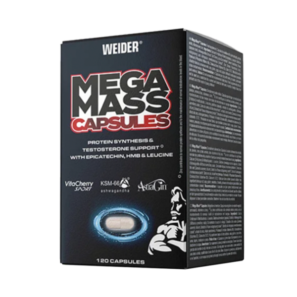 Weider Mega Mass Capsules (120 Caps)
